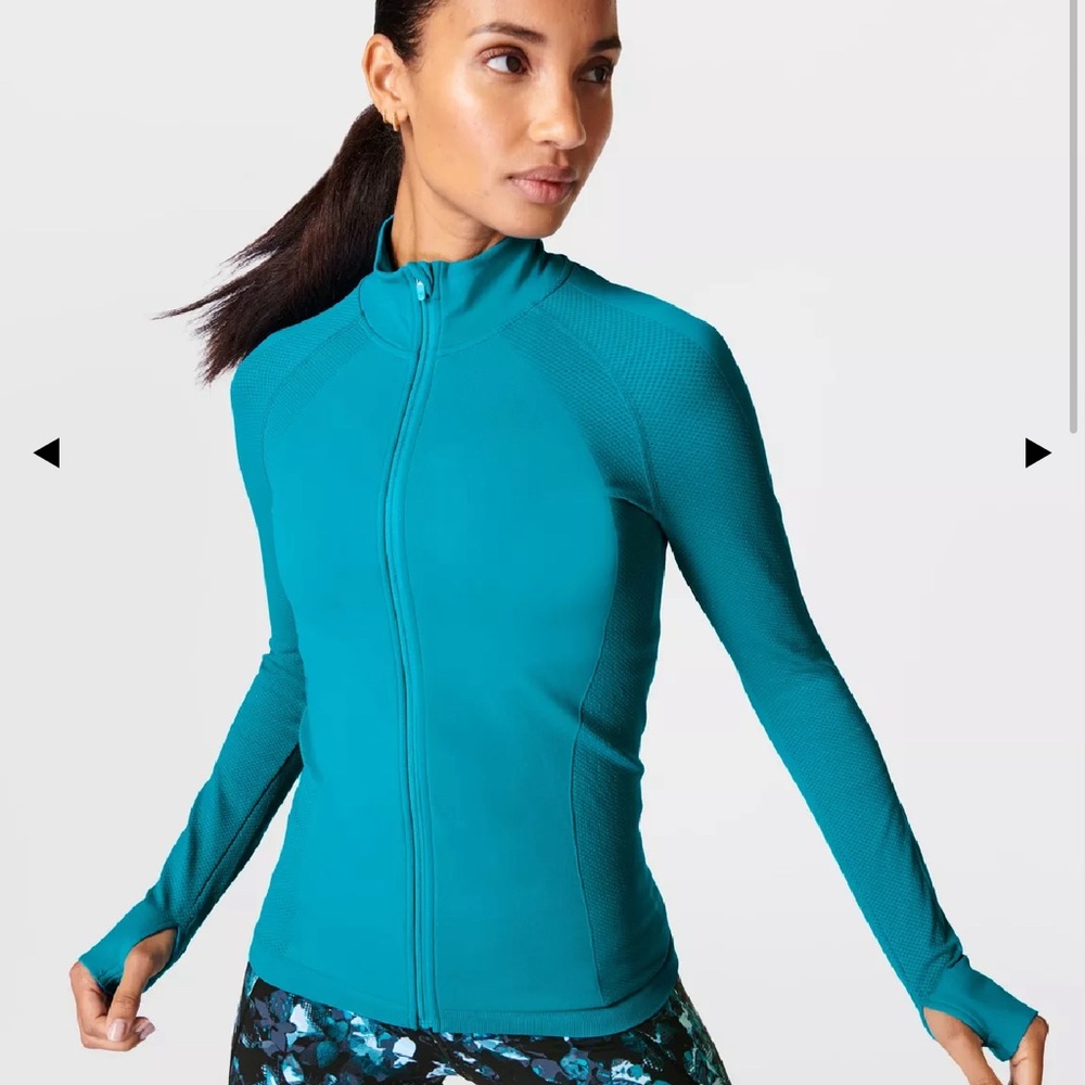 Athlete Doubleweight Seamless Workout Zip Up